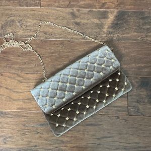 Bam Forever velvet purse